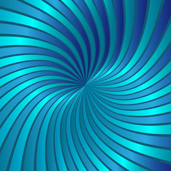 Blå spiralvirvel — Stock vektor