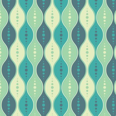 Seamless retrò vector pattern clipart