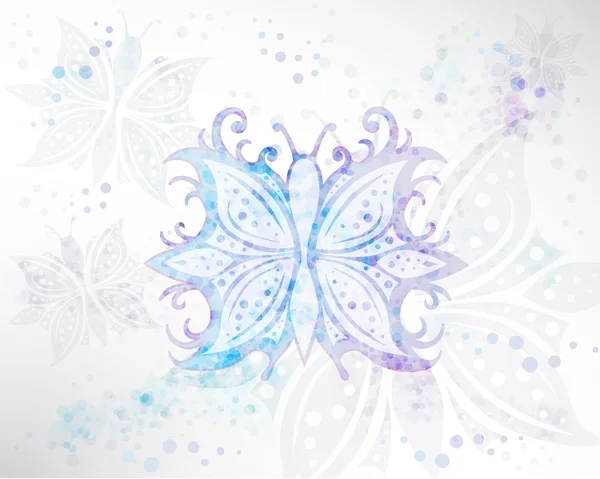 Hintergrund abstrakter Schmetterling-Vektor — Stockvektor