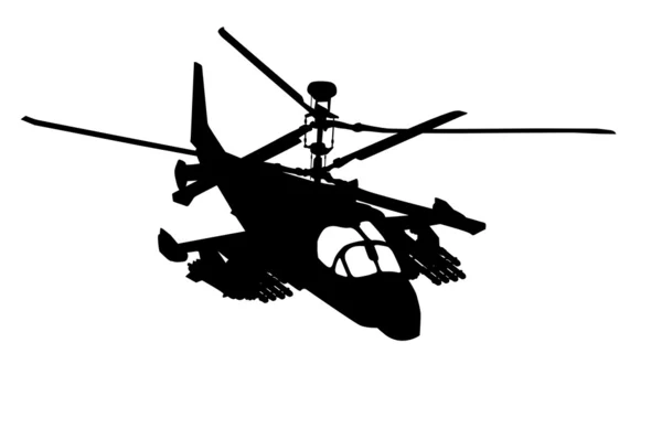 Flying helicopter — Stock Vector