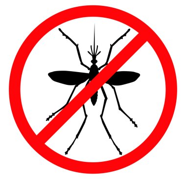 Stop mosquito clipart