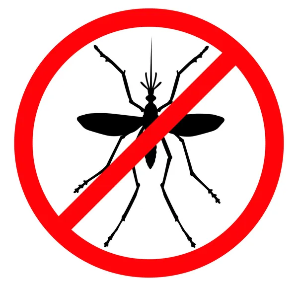 Parar mosquito — Vetor de Stock