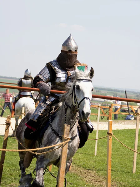 Рыцарь верховой езды — стоковое фото
