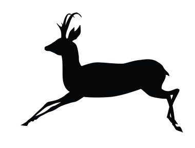 Vector antelope clipart