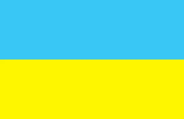Ukrainian flag — Stock Vector