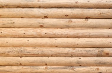 Log wall clipart