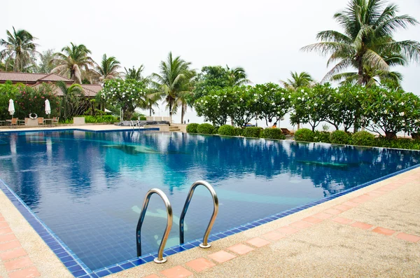 stock image Swimming pool at luxury