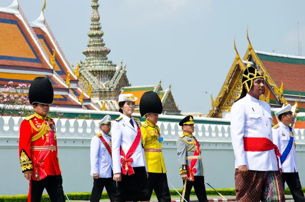 火葬公主泰国的仪式. — 图库照片