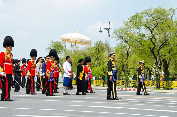 Ceremonie van crematie prinses thailand. — Stockfoto