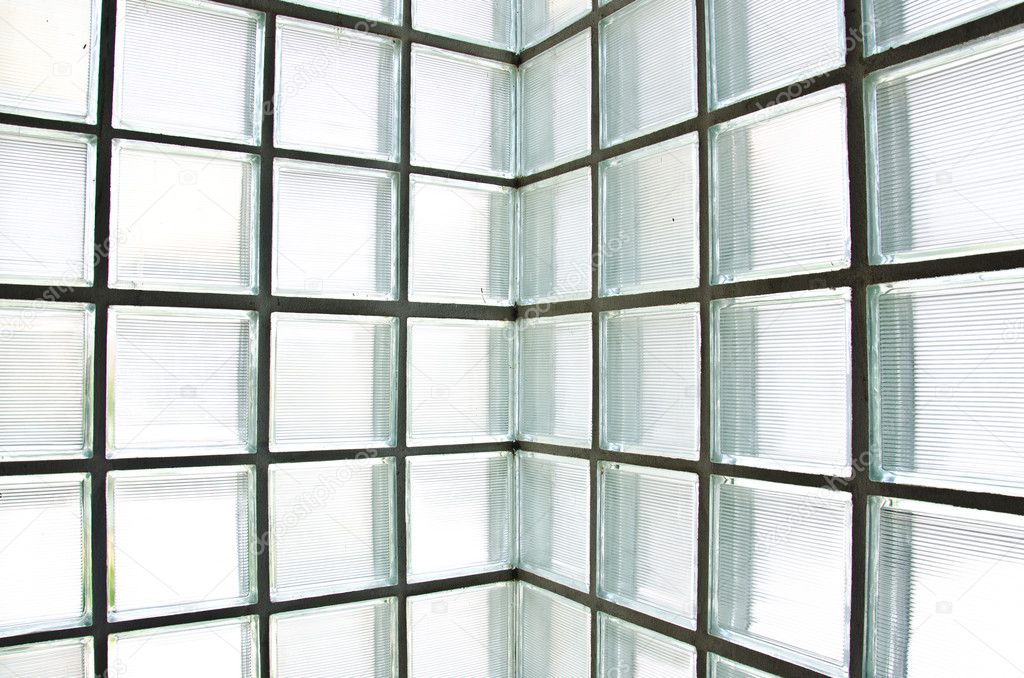 Glass Block Wall — Stock Photo © chatchai 10552070