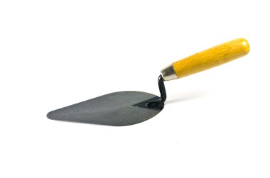 Trowel is used in construction. clipart