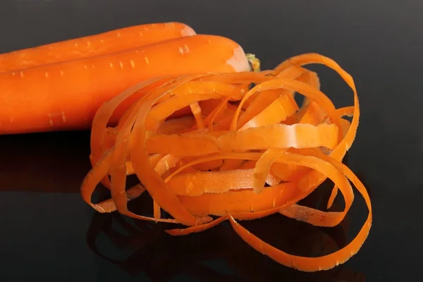 Cáscaras de zanahoria — Foto de Stock