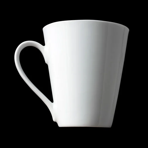 Weiße leere Kaffeetasse — Stockfoto