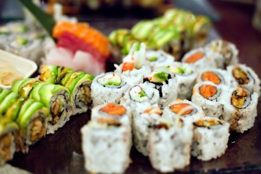 Sushi Rolls Variety clipart