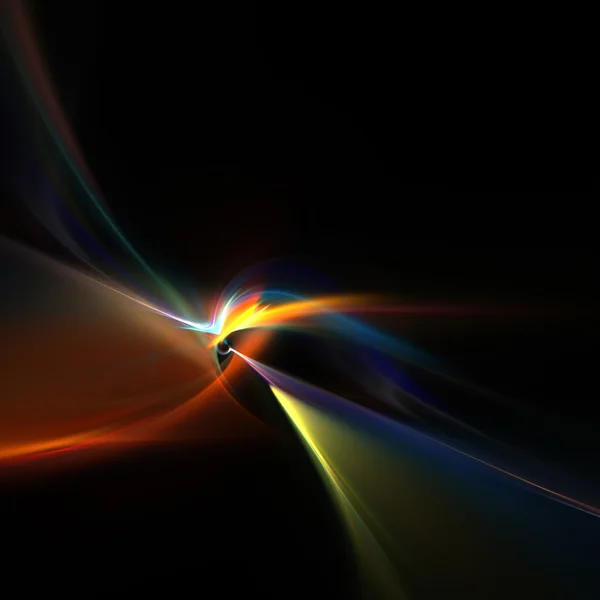 Swirly fractal ουράνιο τόξο — Φωτογραφία Αρχείου