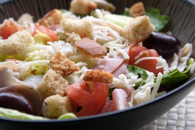 Antipasto Chefs Salad clipart