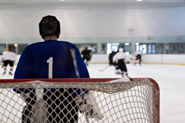 Hockey Goalie clipart