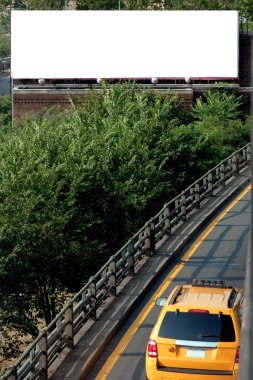 boş şehir billboard