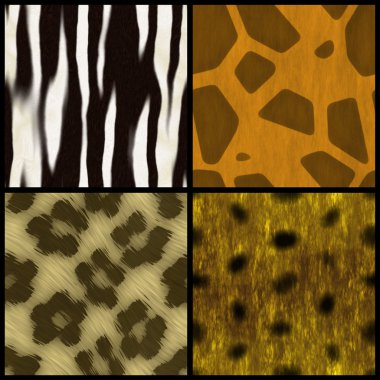 Animal Print Collection clipart