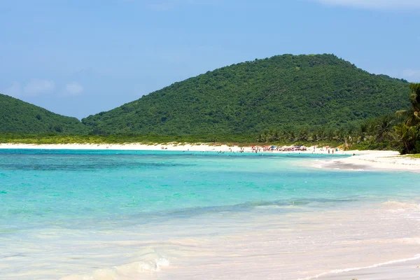 Culebra ostrov flamenco beach — Stock fotografie