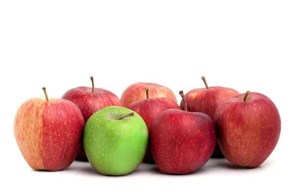 Individualita v jablkách — Stock fotografie