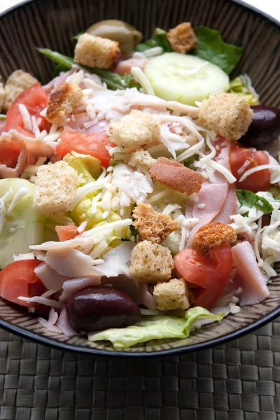 Antipasto Chefs Salad — Stok fotoğraf