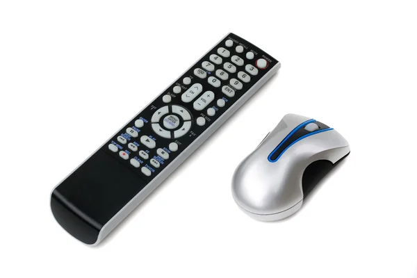 Remote Control and Mouse — Stock Photo, Image