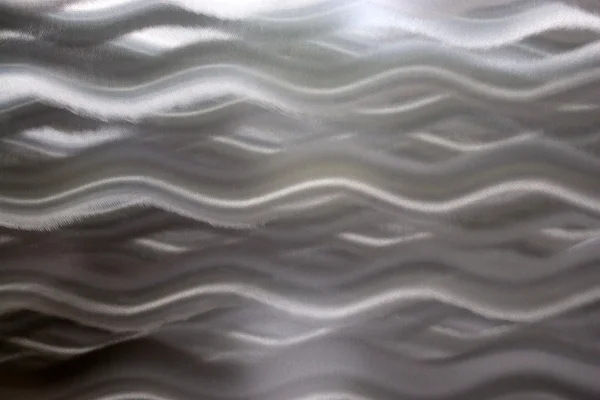 Swirly βουρτσισμένο αλουμίνιο — Φωτογραφία Αρχείου