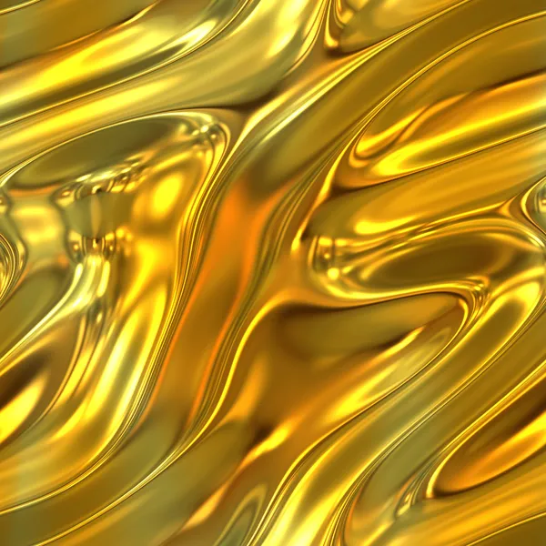 Текстура расплавленного золота — стоковое фото