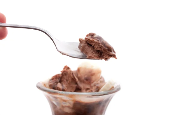 stock image Chocolate Ice Cream Sundae