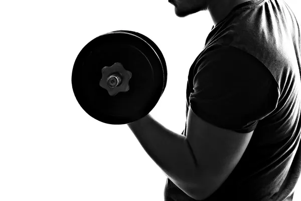Hefgewichten voor mannen — Stockfoto