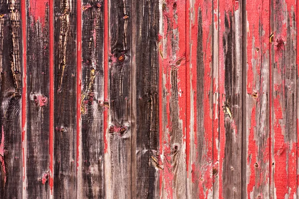 Красно-окрашенные деревянные панели — стоковое фото