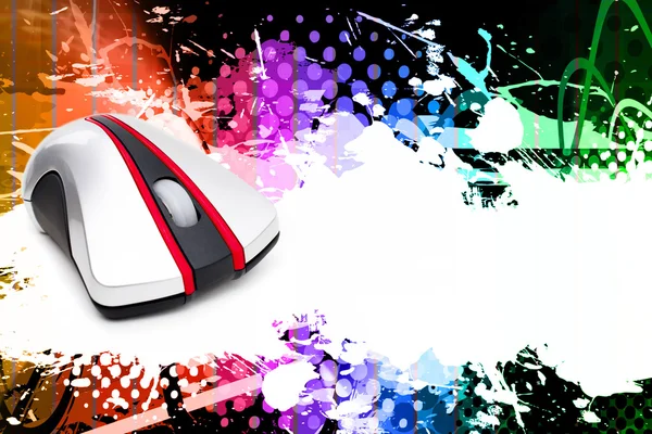 Computer Mouse Layout — Stock Photo, Image