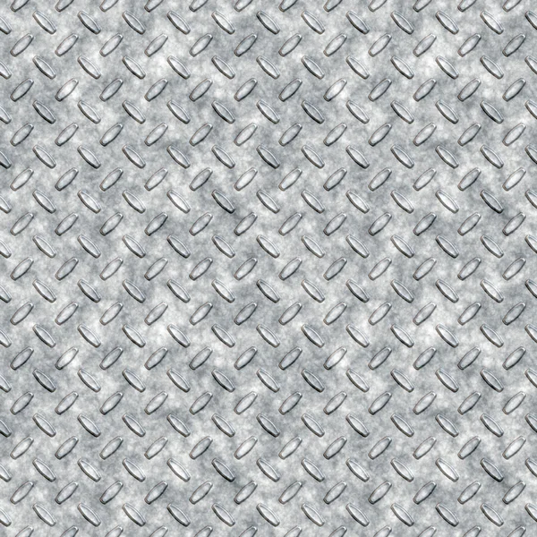Seamless Diamond Plate Texture — Stock Photo, Image