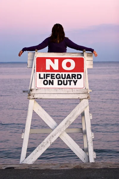 stock image Relaxing at the Beach