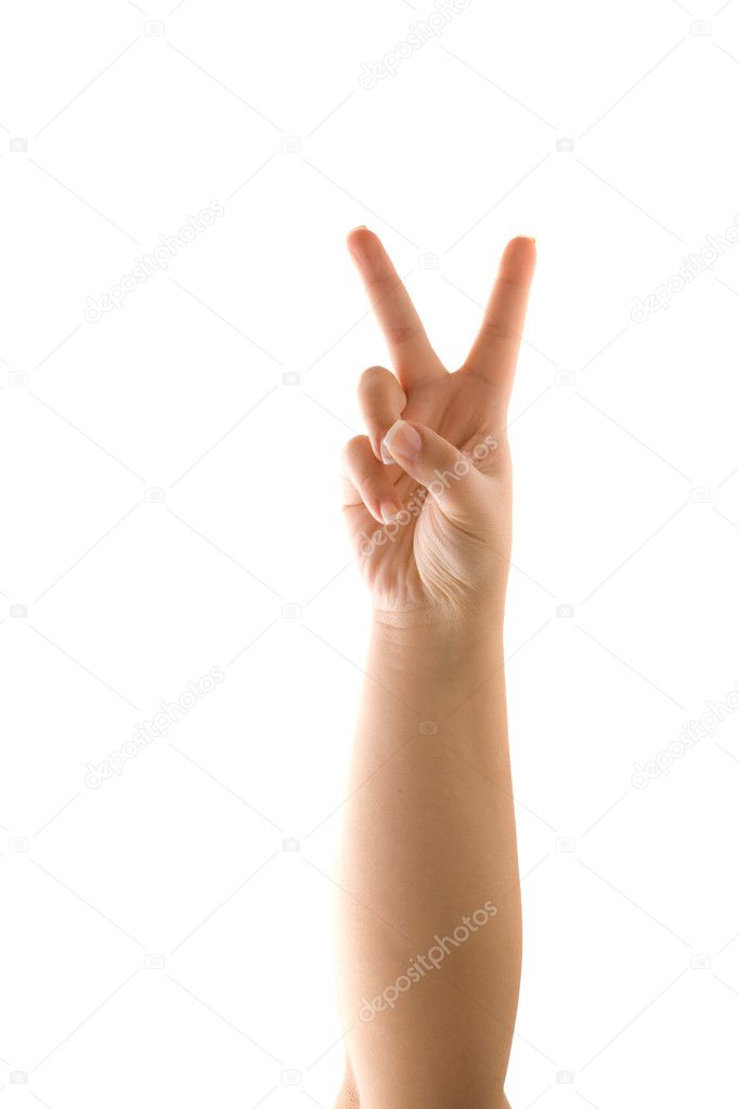 Peace Sign Hand