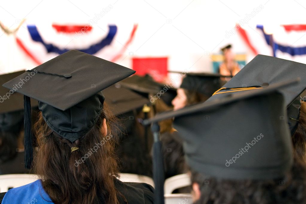 Group of Seated Graduates