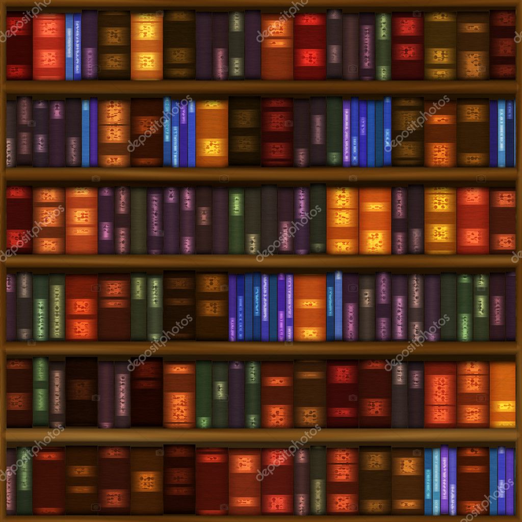 本棚パターン ストック写真 C Arenacreative