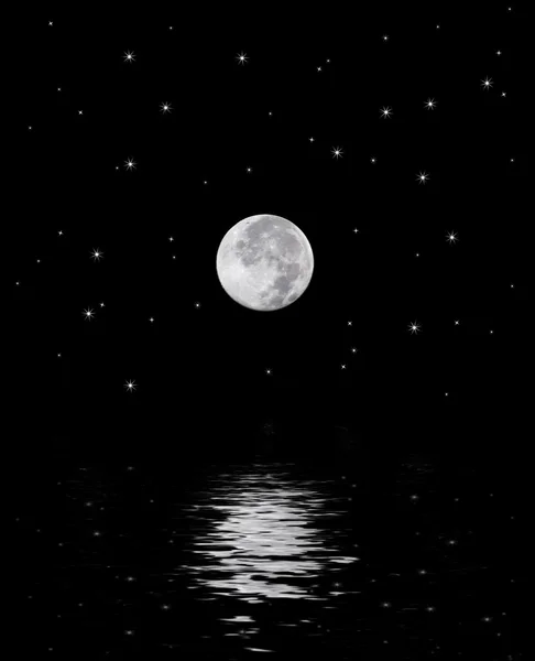 Hermosa luna —  Fotos de Stock