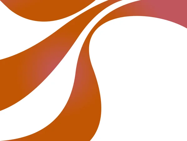 Rayures courbes orange — Photo
