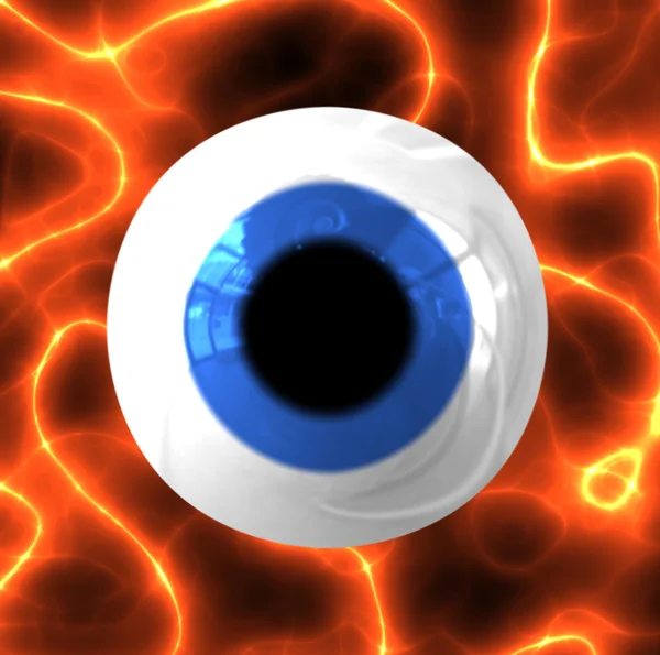 Cool 3d olho — Fotografia de Stock
