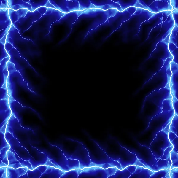 Lightning Bolt Frame — Stock Photo, Image