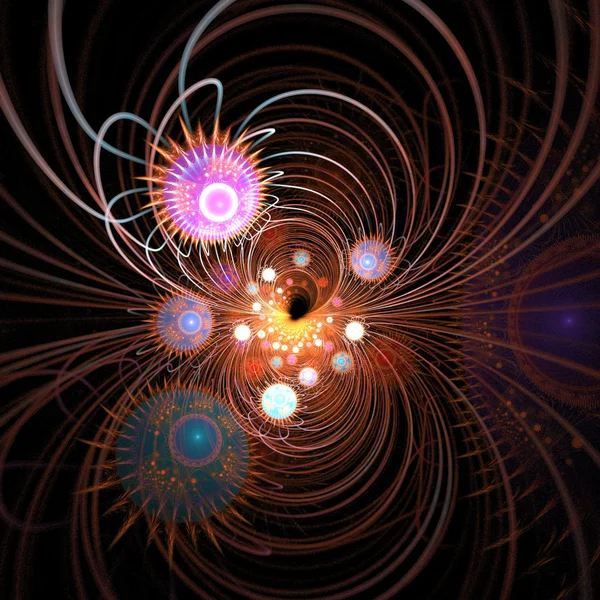 Abstract Fractal Layout — Stock Photo, Image