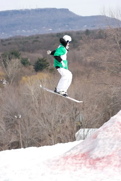 Saltador de esqui — Fotografia de Stock