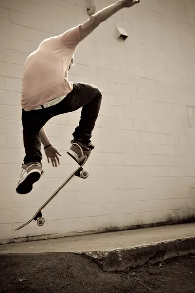Скейтбордер — стоковое фото