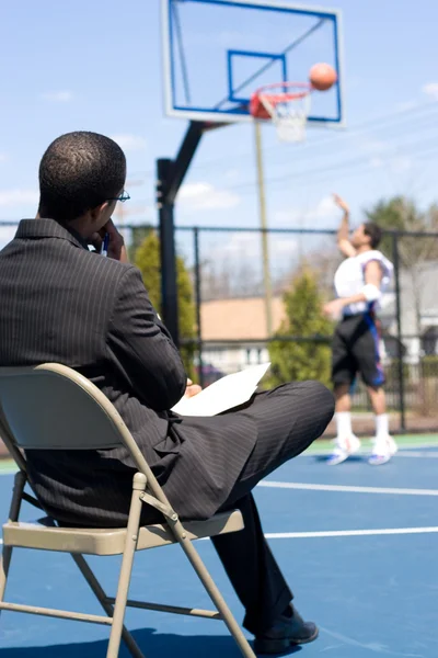Basketball Scout — Stock Photo, Image