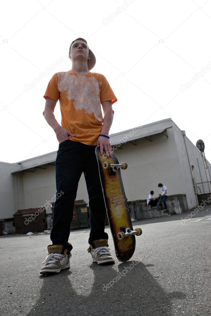 Teenage Skateboarder