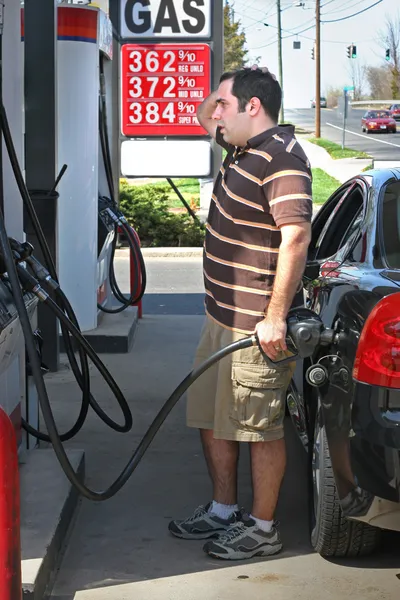 Высокие цены на газ — стоковое фото