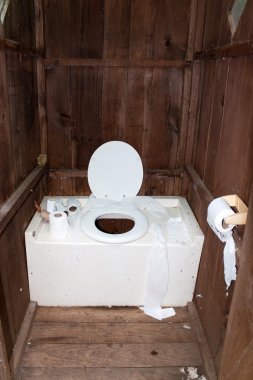 Dirty Outhouse clipart