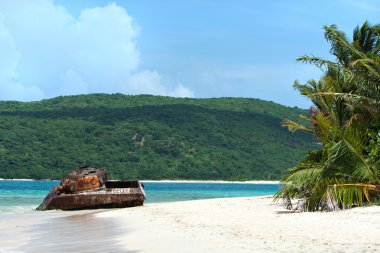 Puerto Rico Beach Tank clipart